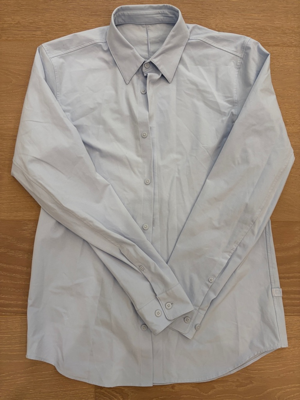 lululemon athletica Light Blue Men's Dress Shirt